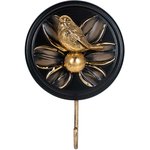 Настенный крючок Птичка Зарничка Дримс, бронзового цвета 75097/бронзовый