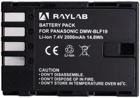Фото 1/4 Аккумулятор Raylab RL-BLF19 2000мАч