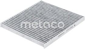 Фото 1/2 1010-005C, Фильтр салона HYUNDAI SOLARIS УГОЛЬНЫЙ / Для Solaris / Для RIO ДО 10.01.2012 можно установить В СЕТКУ!!!