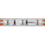 Светодиодная лента MAKSILED 12В, 4.8Вт/м, 60SMD(2835)/м, IP65, 128лм/м, желтый ...