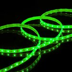 Светодиодная лента MAKSILED 12В, 4.8Вт/м, 60SMD(2835)/м, IP65, 399лм/м, зеленый ...