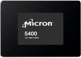 Твердотелльный накопитель Micron 5400PRO 3.84TB SATA 2.5" 3D TLC R540/W520MB/s MTTF 3М 95000/30000 IOP 8410TBW SSD Enterprise Solid State Dr