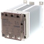 G3PE-215B-3N 12-24VDC, Solid State Relay, 3PST-NO, 15 A, 30 VDC, DIN Rail/Panel ...