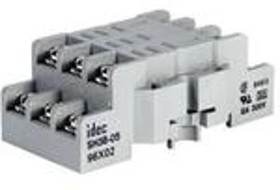Фото 1/3 SH3B-05, Relay Sockets & Hardware Socket DIN Mount Screw Type