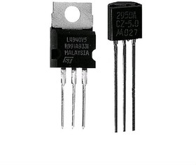 Фото 1/6 LF33CV, IC: voltage regulator; LDO,linear,fixed; 3.3V; 0.5A; TO220AB; THT
