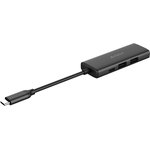 Разветвитель USB-C A4Tech DST-40C 2порт. серый