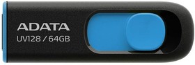 Фото 1/8 Флэш-накопитель USB3.1 64GB BLUE AUV128-64G-RBE ADATA