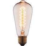 Лампа накаливания Edison Bulb E27 40Вт K 6440-CT