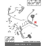 2182J9, Цилиндр сцепления главный