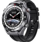 Смарт-часы Huawei Watch Ultimate CLB-B19, 1.5", черный/черный [55020agp]