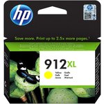 Картридж струйный HP 912XL 3YL83AE жел. пов. емк. для OfficeJet 801x/802x