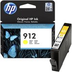 Картридж струйный HP 912 3YL79AE жел. для OfficeJet 801x/802x