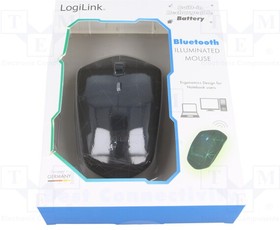 ID0172, Оптическая мышь, черный, беспроводная, Bluetooth 3.0 EDR, 10м