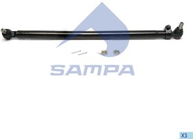 097.803-01, Тяга рулевая MAN продольная L=820мм SAMPA