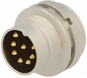 Фото 1/4 SFV 80, SFV 8 Pole M16 Din Plug, DIN EN 60529, 5A, 60 V ac IP40, Male, Panel Mount