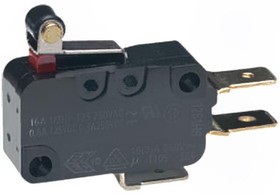 Фото 1/2 D3V-165-1A5, Basic / Snap Action Switches Miniature Basic Detection Switch