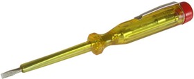 440005, Voltage Mains Tester, Pocket Clip, 120 VAC - 250 VAC Rating, 3.5 mm Tip, 55 mm Blade