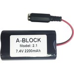 A-BLOCK Model: 2.1, Аккумуляторная сборка Li-Ion, 2200mAh 7.4V