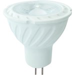 204 VT-257, 6.5W MR16 LED Lamp, 110° Beam Angle, Warm White, 450lm