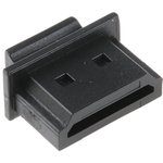 726851001, USB Connectors Caps for HDMI Black 13.9x15.1mm