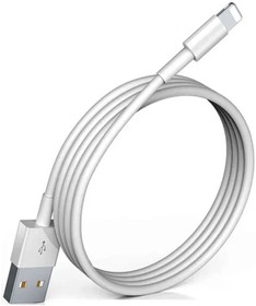Фото 1/4 Кабель Cactus CS-LG.USB.A-2 USB (m)-Lightning (m) 2м белый блистер