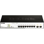 D-Link DGS-1210-10P/F3A Настраиваемый L2 коммутатор с 8 портами ...