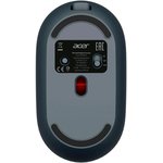 Acer OMR301 [ZL.MCECC.01T] черный оптическая (1600dpi) беспроводная BT/Radio USB ...