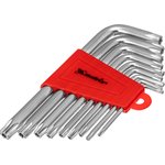 12305, Набор ключей имбусовых TORX, 9 шт. ...