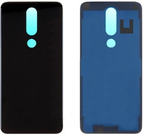 Задняя крышка аккумулятора для Nokia 5.1 Plus черная