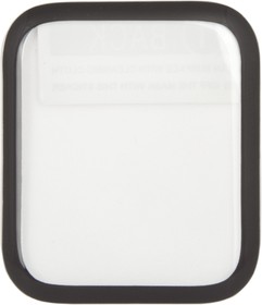 Фото 1/3 Защитное стекло HOCO для Apple Watch Series 4 Curved HD Silk Screen Tempered Glass 44 мм (черная рамка)
