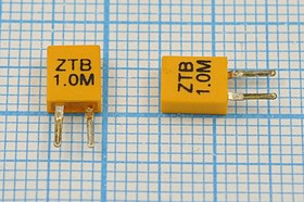 Керамический резонатор 1МГц; №пкер 1000 \C05x2x06P2\\3000\ \ZTB1,0MJ\2P-1 (ZTB1.0M)