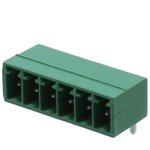 1844252, Pluggable Terminal Blocks 6 Pos 3.5mm pitch Through Hole Header