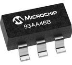 93AA46BT-I/OT, EEPROM, Microwire, 1 Кбит, 64 x 16бит, Serial Microwire, 3 МГц, SOT-23, 6 вывод(-ов)