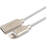 Кабель USB для Apple MFI AM/Lightning длина 1м белый CC-P-APUSB02W-1M