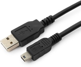 Фото 1/9 Кабель USB 2.0 CC-5PUSB2D-0.3M мультиразъем USB AM/miniB 5P 30cм пакет