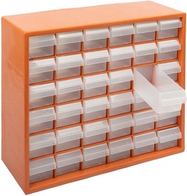 K-036 orange Organizer 36 cells 40cm x32cm x13.8cm