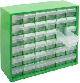 K-036 green Organizer 36 cells 40cm x32cm x13.8cm