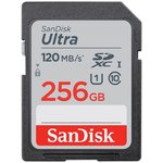 SDSDUN4-256G-GN6IN, Флеш карта SD 256GB SanDisk SDXC Class 10 UHS-I Ultra 120MB/s