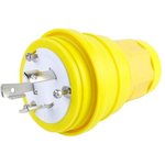 1301470074, AC Power Plugs & Receptacles PLUG WATERTITE L6-30P 250V