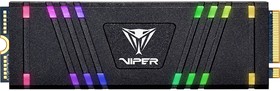 Фото 1/4 Накопитель SSD Patriot Viper VPR400 512GB, M.2 2280, VPR400-512GM28H, PCIe 4x4, NVMe, TLC, RGB, 4600/3600, heatshield, RET