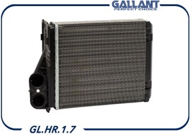 Фото 1/2 GL.HR.1.7, Радиатор отопителя Lada Largus 12-; Renault Logan 04-, Duster 10-, Sandero 07- Gallant