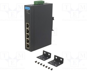 EKI-2705E-1GPI-A, Switch Ethernet; unmanaged; Number of ports: 5; 12?48VDC; RJ45