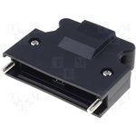 10350-52A0-008, Backshell 180° Plastic Solder Wiremount Plugs