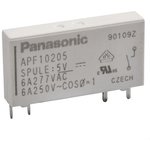APF10212, Реле: электромагнитное, SPST-NO, Uобмотки: 12ВDC, 6A/250ВAC, PCB