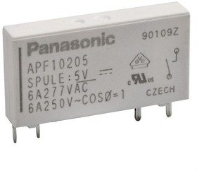 APF30224, RELAY PWR SPDT 6A 24VDC SIP PCB