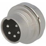 T 3362 000, Circular DIN Connectors 5P PANEL MALE