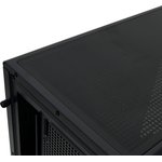 Case HSPD F710, Panoramic Mid Tower, Black, TG, 0.5 SPCC ...