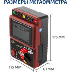 МЕГЕОН 13125, Измеритель сопротивления изоляции (мегаомметр)