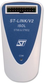 Фото 1/3 ST-LINK/V2-ISOL, Внутрисхемный программатор/отладчик JTAG для мк STM8 и STM32 с цифровой изоляцией