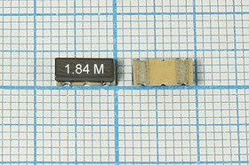 Керамические резонаторы 1.84МГц, SMD 7.4x3.4мм с двумя контактами; №пкер 1840 \C07434C2\\4000\ \ZTACC1,84MG\2C (1.84M)